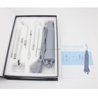 Darsonval portable à 7 tuyaux, rajeunisseur de peau à haute fréquence, dispositif galvanique portable d'élimination de l'acné à haute fréquence, 2022