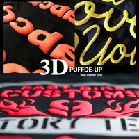 Wholesale puff heat transfer printing with Long-lasting Material 