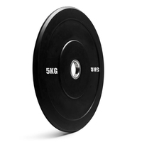 ZJFIT Plaques de changement d'haltérophilie chaudes Pare-chocs en caoutchouc Powerlifting Plaques en plastique Compétition Poids Ensembles de plaques en plastique