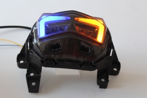 Đèn hậu <span class=keywords><strong>LED</strong></span> AEROX 155 NVX L155 2020 V2, hệ thống đèn chiếu sáng xe máy độ, đèn phanh tín hiệu cho phụ kiện xe máy YAMAHA - Product Image 4