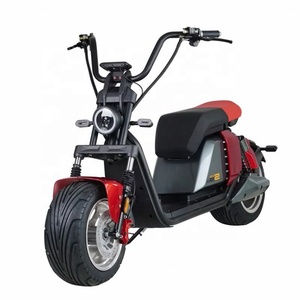 Scooter électrique directement de l'usine, empattement de 127 cm, Citycoco électrique, roue en aluminium de 10 pouces, moto électrique 1000W Citycoco - Product Image 1