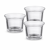 Porte-bougie en verre à bord évasé 60 ml, coupelle pour bougie chauffe-plat, récipient pour bougie parfumée, décoration de table de mariage, contenant vide pour bougie