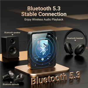 Lecteur de musique portable HiFi MP3 haute résolution DSD sans perte 5.3, écran <2 pouces, stockage 1 To, prend en charge FLAC/WAV, autonomie de plus de 20 heures - Product Image 5