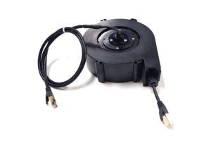 2 Pin Eu Standard Cee 7/16 Schuko Plug Extension Cord Mini Retractable <strong>Cable</strong> <strong>Reel</strong> Spring Loaded <strong>Auto</strong>-loaded Cord <strong>Reel</strong> - Product Image 6