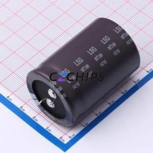 Condensateur électrolytique en aluminium à encliquetage LSG102M2G--A3550N, traversant, D35xL50mm, 1000uF, 20%, 400V, 2.59A120Hz - Product Image 2