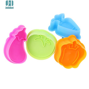 Vegetable <b>Cookie</b> Molds 4 Pieces Silicone Baking <b>Tools</b> For Cake Making - Product Image 2