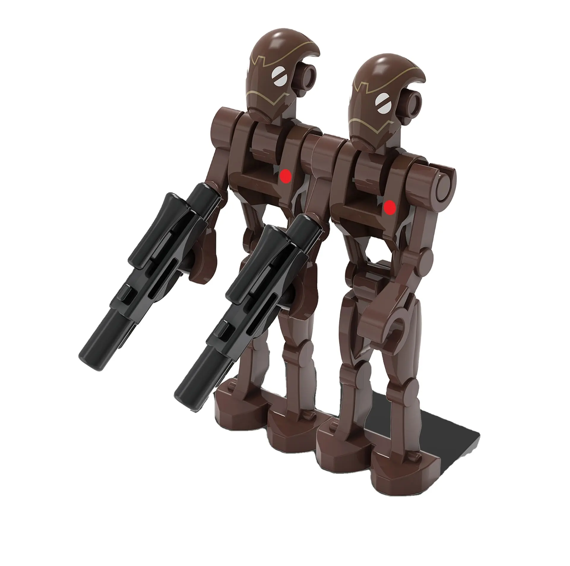 新しいピース/セットスターチョコレートトルーパーロボットクローンstromTrooperキャラクターミニビルディングブロックキッズJujuetesおもちゃフィギュア