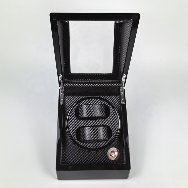 Factory Single Dual Power Supply USB Cable Luxury Watch Winder Box Automatic Watch Winder Watch Box Organizer