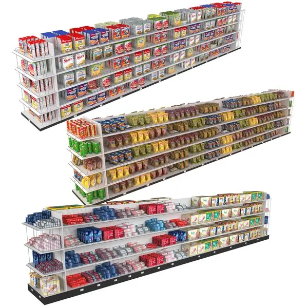 Supermarket shelf Convenience store single-sided shelf