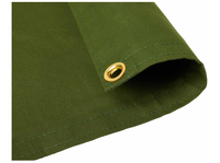 Toile de bâche en coton ciré imperméable 100% fabriquée par le fabricant, pour tente, bâche pour l'extérieur