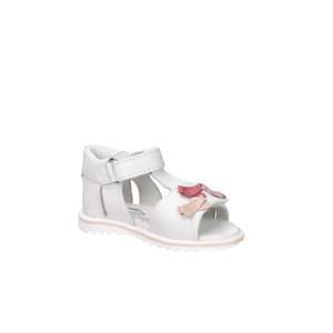 Balducci Girls' Sandal White 24 <b>Flat</b> Summer Footwear - Product Image 2