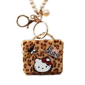 <span class=keywords><strong>Porte</strong></span>-clés et <span class=keywords><strong>porte</strong></span>-monnaie en similicuir <span class=keywords><strong>Hello</strong></span> <span class=keywords><strong>Kitty</strong></span>, style rétro, avec pendentif sac à écouteurs tête de chat en peluche motif léopard mignon - Product Image 5
