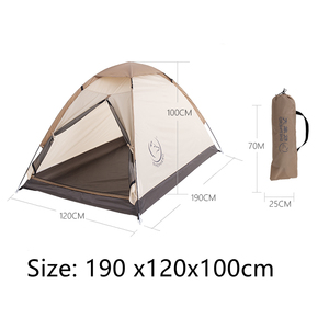 Tienda de campaña para 1 persona a <span class=keywords><strong>precio</strong></span> barato, tienda de campaña para exteriores impermeable de alta calidad, tienda de senderismo portátil ligera - Product Image 6