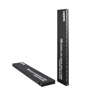 FJ-SM4K1016 fjgear <span class=keywords><strong>HDMI</strong></span> 4K <span class=keywords><strong>16</strong></span>พอร์ต HD <span class=keywords><strong>Splitter</strong></span> 1 in <span class=keywords><strong>16</strong></span> OUT <span class=keywords><strong>16</strong></span>หน้าจอแสดงผล3840*2160/30Hz - Product Image 1