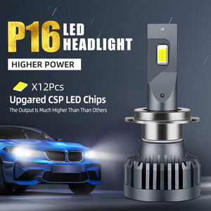 Luz LED para Auto de Alta Potencia y Bajo Costo, 30000LM, 130W, P16, 12V, Adaptativa, H1, H3, HB3, HB4, H11, H7, Faros Delanteros LED - Product Image 2