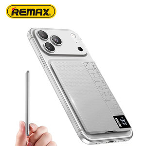 เครื่องชาร์จพก<span class=keywords><strong>พา</strong></span>แม่เหล็ก <span class=keywords><strong>Remax</strong></span> ความจุ 10000mAh <span class=keywords><strong>พา</strong></span><span class=keywords><strong>ว</strong></span><span class=keywords><strong>เวอร์</strong></span><span class=keywords><strong>แบงค์</strong></span>บางเฉียบ ชาร์จไร้สาย 15W และชาร์จเร็วแบบ PD 20W พร้อมหน้าจอ LED - Product Image 1