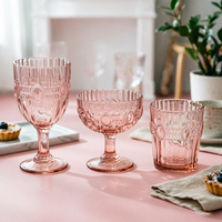 Nouveau design – Verre gaufré en jade, verre coloré massif, gobelet en pierre précieuse, vaisselle vintage, verre à eau classique rétro – Vente en gros