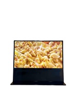 Kiosque d'affichage numérique LCD tactile infrarouge de 98 pouces, écran publicitaire interactif commercial 4K Ultra HD pour hall et commerce de détail