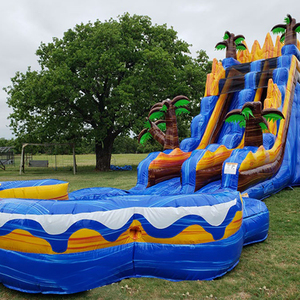 little tikes inflatable water slide