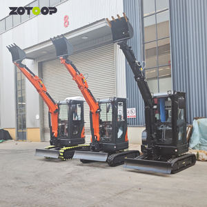 รถขุดขนาดเล็ก 2.5 ตัน จัดส่งฟรี มาตรฐาน CE EURO 5 EPA เครื่องยนต์ Kubota รถขุดตีนตะขาบขนาดเล็ก 1 ตัน 2 เครื่องขุด รถขุดสำหรับใช้ในบ้าน - Product Image 6