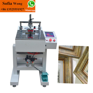 Di alta Qualità Desktop di CNC Del Chiodo Macchina Angolo Photo Frame <span class=keywords><strong>Punto</strong></span> <span class=keywords><strong>Croce</strong></span> Cornice Macchina - Product Image 4