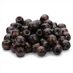 FAIZA CRAFT FC-8400 Perles gravées en bois de santal écologique de 15 mm, finies, Mala, design moderne de luxe, haute qualité, cadeau de mariage - Product Image 1