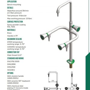 Barre antistatique ABSL RC 5555 Elettromeccanica Bonato, composant industriel de sécurité - Product Image 3