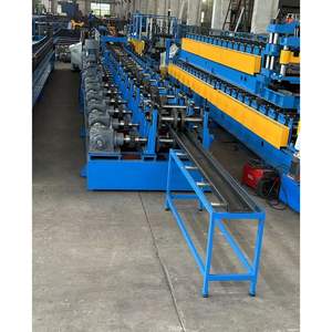 Hochwertige voll automatische Bahn breite 4 "bis 12" Pfetten Stahlrahmen C Z Pfetten walzen form maschine - Product Image 5