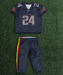 Tackle Twill American Football Trikot Verstärkte American Football Uniformen Plus Size American Football Wear für Erwachsene - Product Image 4