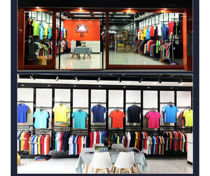 เสื้อโปโลสำหรับผู้ชายขนาดใหญ่พิมพ์ลายปักดิจิทัลพร้อมโลโก้ตามสั่ง - Product Image 6