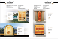 Ruang Sauna Luar Ruangan Desain Profesional 2026 Modern dengan Tungku Listrik 6kw, Uap Basah untuk 4-6 Orang, Kayu Fir Solid, Inframerah Jauh