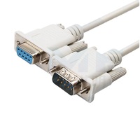 Cable de Puerto Serie de 9 Pines RS232 DB9 Macho-Hembra, Conductor de Cobre, Revestimiento de PVC, 1.5/3/5m, Transmisión Estable de Alta Velocidad