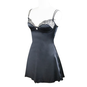 Camicia da notte da donna Sexy e Sexy in <span class=keywords><strong>pizzo</strong></span> traspirante lunga tutte le stagioni <span class=keywords><strong>pigiama</strong></span> importato per indumenti da notte da notte - Product Image 4