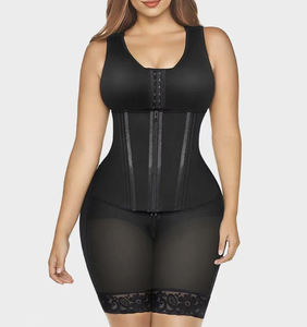 Faja Colombiana Moldeadora 2 en 1 de Alta Compresión para Mujer, Levanta Glúteos y Entrenador de Cintura, Bodysuit Reductor - Product Image 1