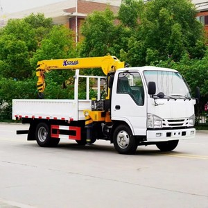 รถบรรทุก ISUZU ขนาดเล็ก 4 ตัน พร้อมเครนไฮดรอลิกสำหรับยกสินค้า - Product Image 5