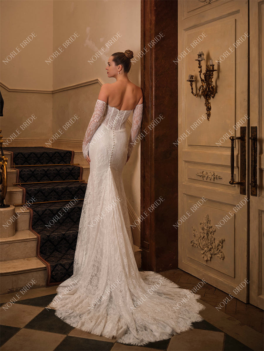 organic wedding dress