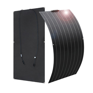 Tùy chỉnh kích thước được hỗ trợ 18V 100W etfe Monocrystalline silicon linh hoạt Tấm pin mặt trời 100W bán cứng nhắc mái PV Flex để sử dụng nhà - Product Image 1