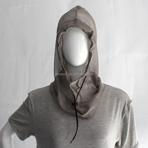 BLOCK EMF Tela antiradiación EMI y RF Blindaje EMF Hat 100% Silver Mesh Hoodie Hat 100% Silxer - Product Image 6
