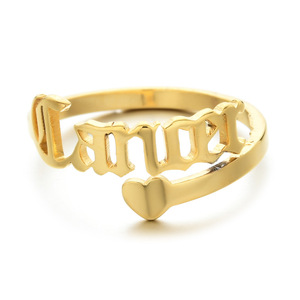 Bague ouverte réglable avec signe du zodiaque pour hommes et femmes |   Bijoux Astrologiques et Horoscopes Personnalisés en Acier Inoxydable Plaqué Or 18K - Product Image 6