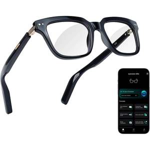 Gafas Inteligentes OICIIDO con Marco Cuadrado, Asistente Inalámbrico ChatGPT, GPS Integrado, Batería de Polímero de Litio, para Hombres y Mujeres - Product Image 1
