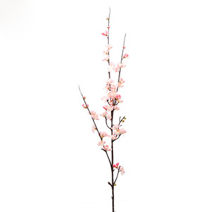 Flores de Ciruelo Artificiales QIHAO, Flores de Plástico Rojas para Decoración del Hogar, Accesorios para Bodas de Año Nuevo Chino, Alta Simulación - Product Image 5