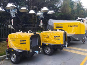 Atlas Copco Hilight V7 + Di Động Cầm Tay LED Chiếu Sáng Tháp 7.5M Chiều Cao 4X350W Kubota Động Cơ Diesel 110L Bình Nhiên Liệu 150 Giờ Thời Gian Chạy - Product Image 6