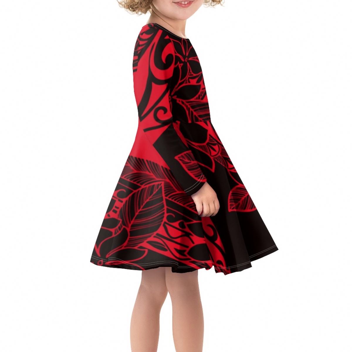 Wholesale Casual Elegant Crew Neck Baby Girls Dress Design Kid Long Sleeve Christmas  Dress for Kids Girl 7 to 8 Years Old| Alibaba.com