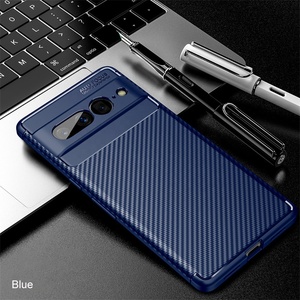 Funda trasera de TPU mate de piel de fibra de carbono, funda duradera para teléfono móvil para <span class=keywords><strong>Google</strong></span> <span class=keywords><strong>Pixel</strong></span> 9 Pro <span class=keywords><strong>7A</strong></span> 8A 7 8 9 - Product Image 6