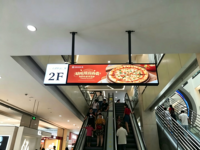 Écran LCD numérique étiré OEM pour bord de rayonnage, moniteur 4K, panneau Android rétroéclairé ultra-large pour signalétique publicitaire en magasin et en voiture