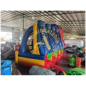 4 ב 1 קרנבל מתנפחים לזרוק ספורט בחוץ משחקי ספורט חומר pvc חומר רוגבי כדורגל ילדים מסיבה - Product Image 2