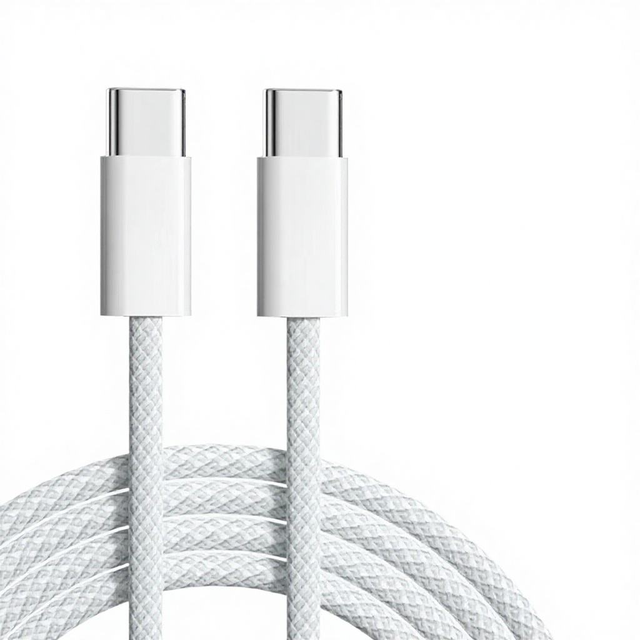 2026 New Braided 60W USB C Mobile Phone Data Cable Type C-Type-C Fast Charging Cable for 16 Pro/16 Pro Max Nylon Data Cable