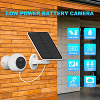 Offre Spéciale caméra de sécurité de batterie de panneau solaire avec la caméra solaire extérieure imperméable du wifi 1080P de vision nocturne