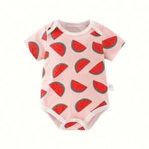 100% Certified Baby Organic Cotton Sleeve Onesie for Newborns Plain Zipper Romper Infant Baby <b>Clothing</b> - Product Image 1