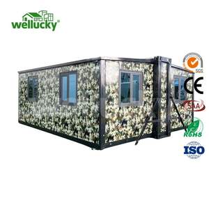 Сборный контейнерный дом с двумя спальнями и балконом, кухня и ванная комната для проживания семьи - Product Image 1